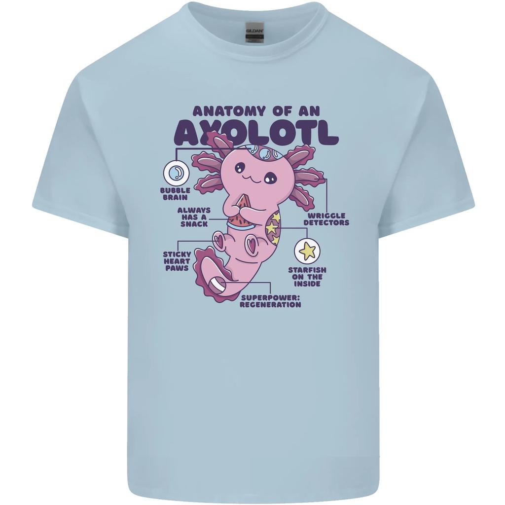Axolotl Anatomy Kids T-Shirt Childrens