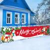 Christmas Outdoor Banner Merry Christmas Decoraton For Home 2025 Cristmas Outdoor Decor Xmas Navidad Noel Happy New Year 2025