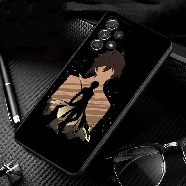 Телефон Funda Genshin Impact аниме для Samsung Galaxy A71 A52 A41 A51 A02s A12 A21s A72 A32 4g A31 A53 A23 A13 A52s 5g Capinha