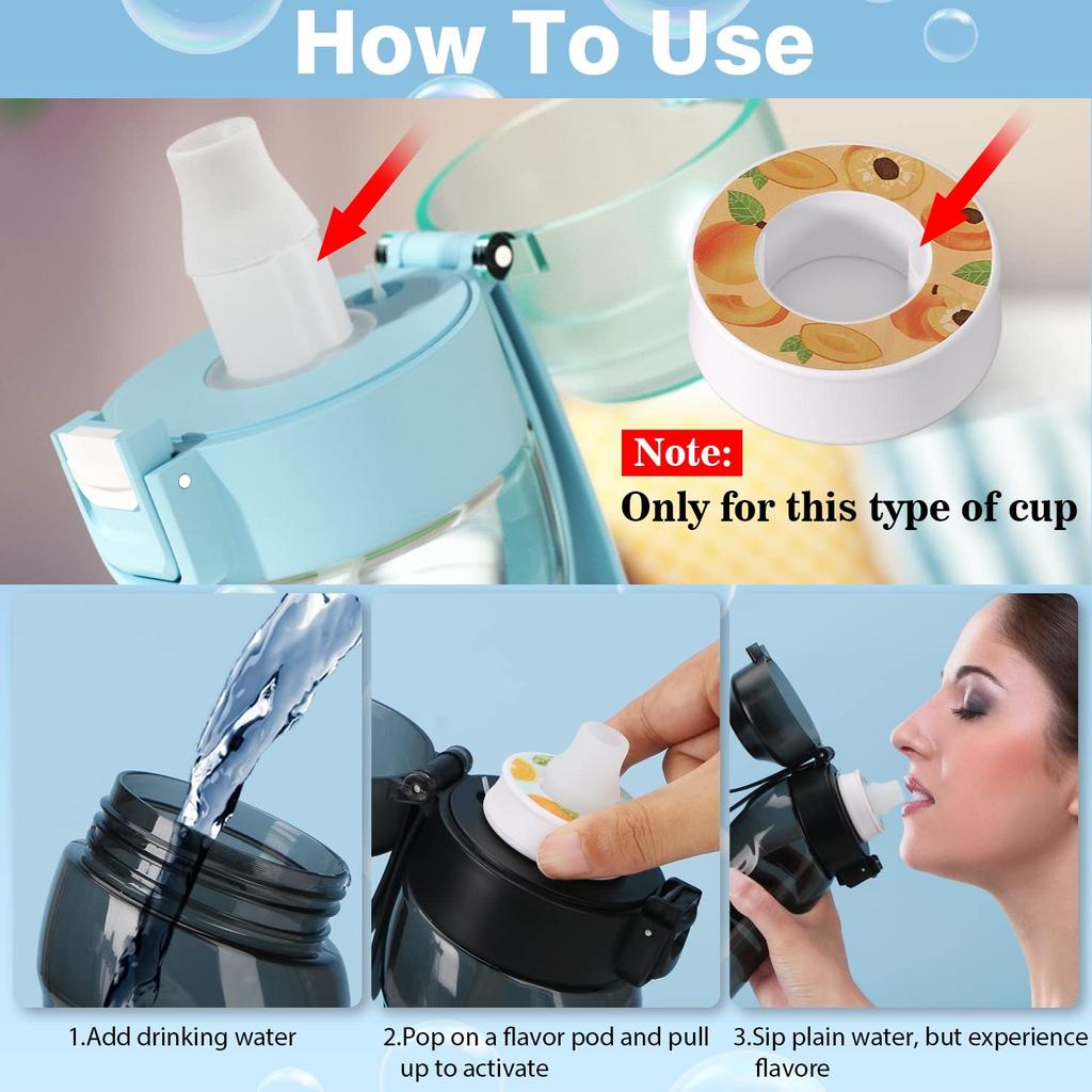 Пакет капсул со вкусом бутылки с водой | Аксессуары Бутылка для ароматизированной воды S Тартерный набор Вкусовые капсулы