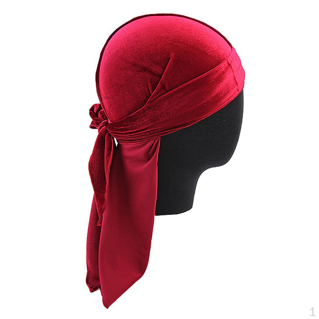 Loss Scarf with Extra Long Tail Velvet Fashion