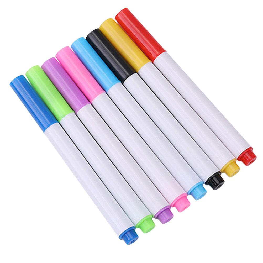 8 шт. Маркеры для доски с покрытием для письма (Dry Erase), Цветные маркеры для рисования, Стираемые ручки для детского рисования и письма