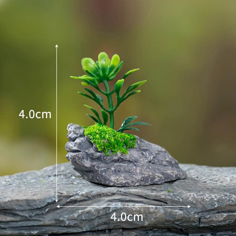 Кукольный домик Мини Имитация Зеленого Растения Модель Кукольный Домик Сделай Сам Домашний Сад Декор Сцены На Открытом Воздухе