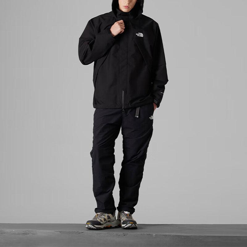 THE NORTH FACE Urban Exploration Outdoor Hiking Business/Casual Waterproof Windbreaker Jacket Men's Cosmic Black NF0A8A8J-JK3