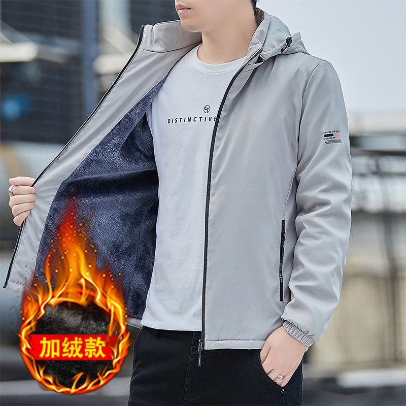 Мужское пальто корейской версии тренда весна и осень досуг спортивный мужской новый осенний красивый модный пиджак мужской