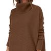 2023 Women's Turtleneck Casual Pullover Sweater