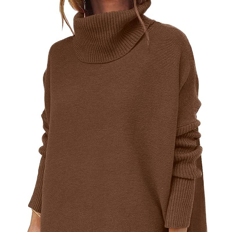 2023 Women's Turtleneck Casual Pullover Sweater