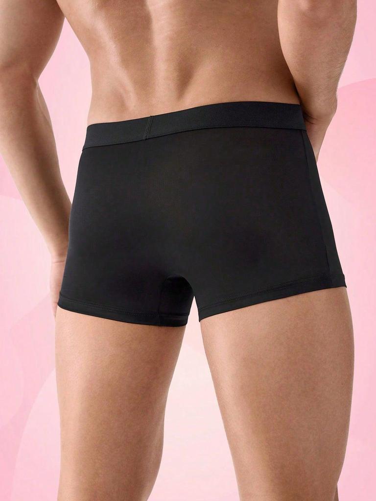 Мужские трусы-боксеры с индивидуальным фото и розовым рисунком в виде сердца, эластичное, мягкое, удобное персонализированное нижнее белье, идеальный подарок для парня/мужа