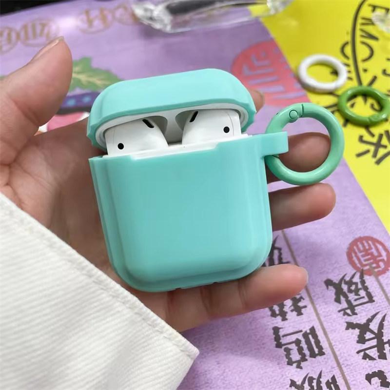 Простой мягкий жидкий силиконовый чехол для AirPods 4 3, беспроводных Bluetooth-наушников, защитная крышка для Apple airpods Pro3 2 1 Funda