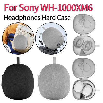 Дорожная сумка для переноски для беспроводных наушников Sony WH-1000XM6 Водонепроницаемый защитный чехол Ударопрочный жесткий чехол Аксессуары для наушников
