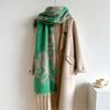 NEW Luxury Brand Women Simple Solid Cashmere Scarf Fashion Universal Winter Warm Shawl Pashmina Tassel Blanket Scarves