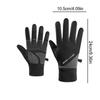 Outdoor Cycling Sports Gloves Unisex Thick Warm Motorcycle Riding Full Finger Gloves Touch Screen Anti Slip Cold Resistant Glove