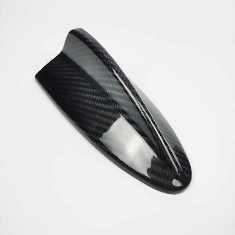 FOR BMW E90 E91 E92 3 SEIRES M3 E82 1M CARBON FIBER SHARK FIN ANTENNA COVER CAP Real Carbin Fiber
