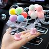 Car Ornaments Nodding Balloon Car Dashboard Decor Spring Shaking Head Toys Bobblehead Car Decoration Accessories