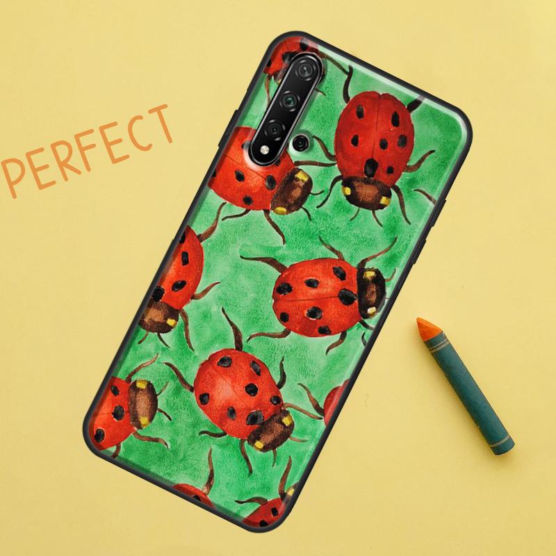 Чехол-божья коровка для Huawei Nova 9 10 SE 11i 8i 7i 3i Nova 5T Y60 Y61 Y70 Y90 P20 P30 P40 Lite P60 Pro