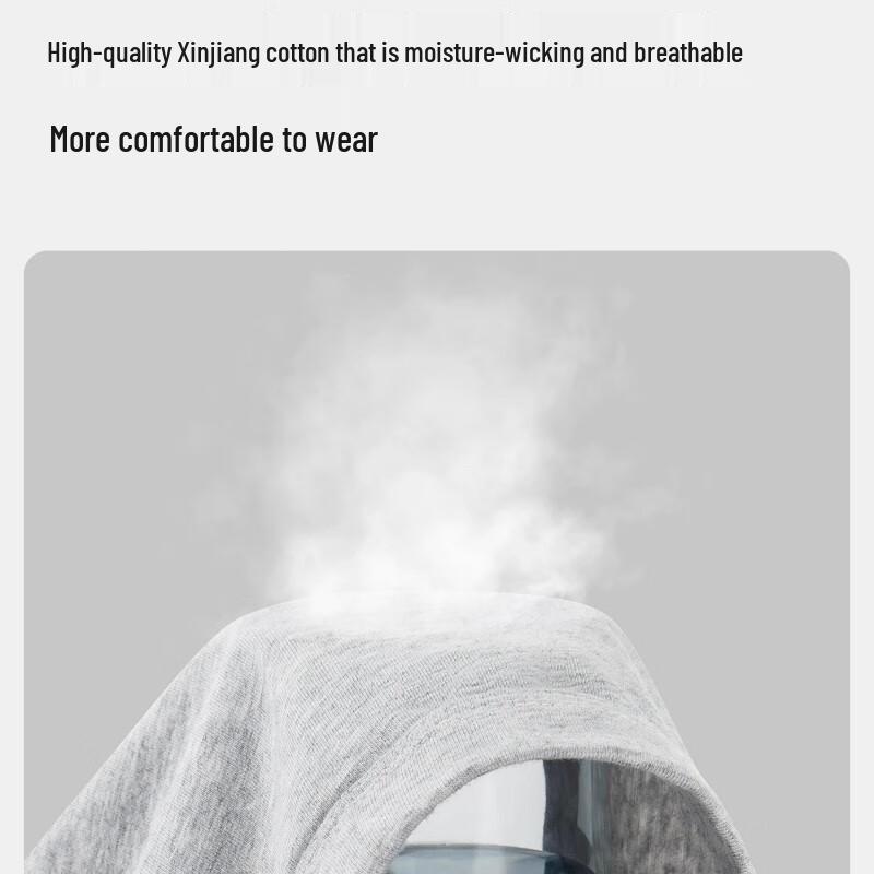 SEPTWOLVES Мужские антибактериальные хлопковые боксеры-брифы с принтом букв, 3 шт.