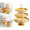 Cake Display Stand Food Server Holder Stainless Steel Cup Tower for Dessert
