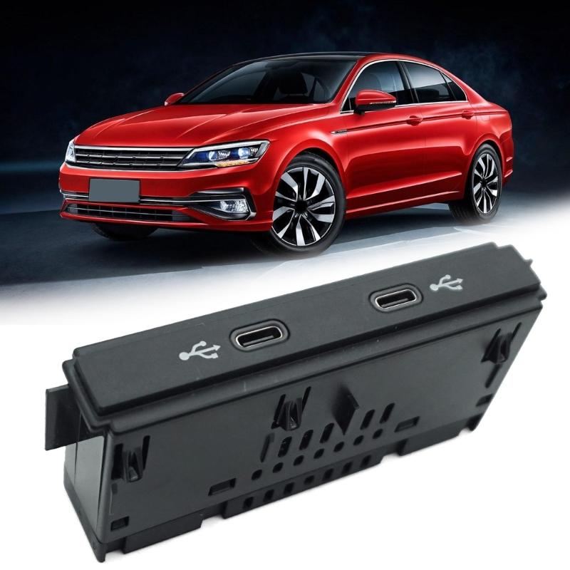 Зарядный интерфейс 5NG 035 700 5NG035700 для Golf 8 MK8 Двойная розетка Type-C Адаптер для автомобильных зарядных устройств Автомобильные аксессуары