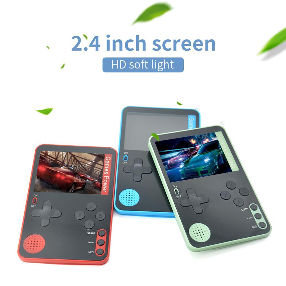 Классические мини-игровые консоли с 2,4-дюймовым TFT-экраном, 500 игр в 1, ретро-консоль De Jogos, многоязычный портативный игровой плеер