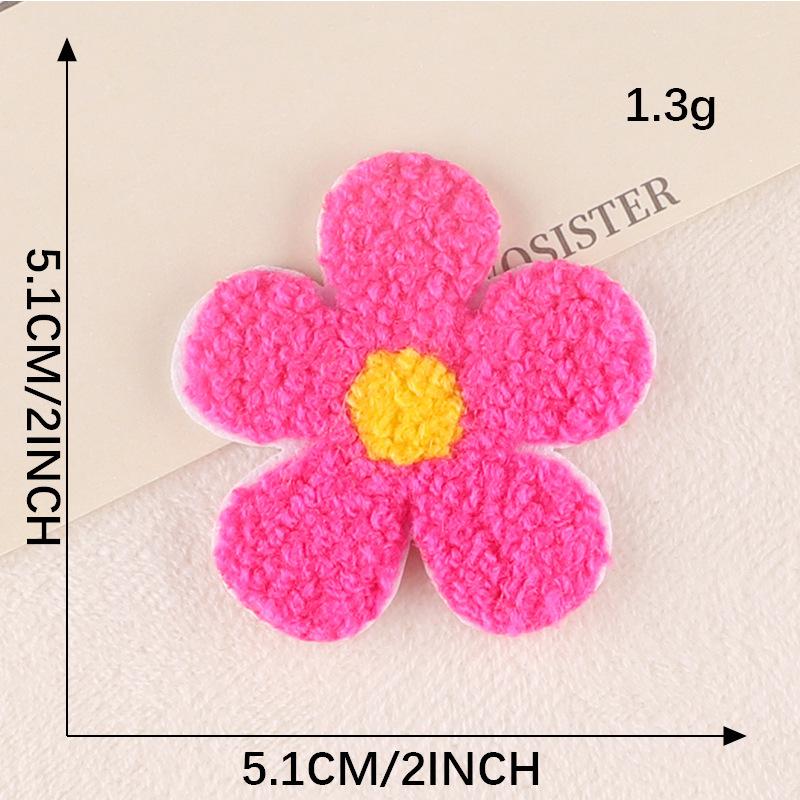 Нашивка Компьютерная вышивка Этикетка Подсолнух Вышивка Полотенце Наклейка на ткань Аксессуары для одежды Значок Ручной счет Сделай сам Этикетка на ткань Вышивка Наклейка