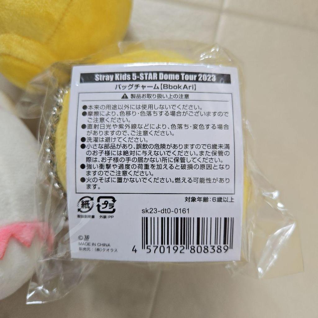 [Б/У] Брелок для сумки Stray Kids 5STAR DOME TOUR