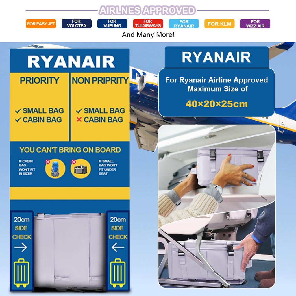 Дорожный рюкзак для ручной клади в самолет для женщин и мужчин, ручная кладь Ryanair 40x20x25, дорожная сумка для коротких поездок, для отдыха, рюкзак для ноутбука, багаж