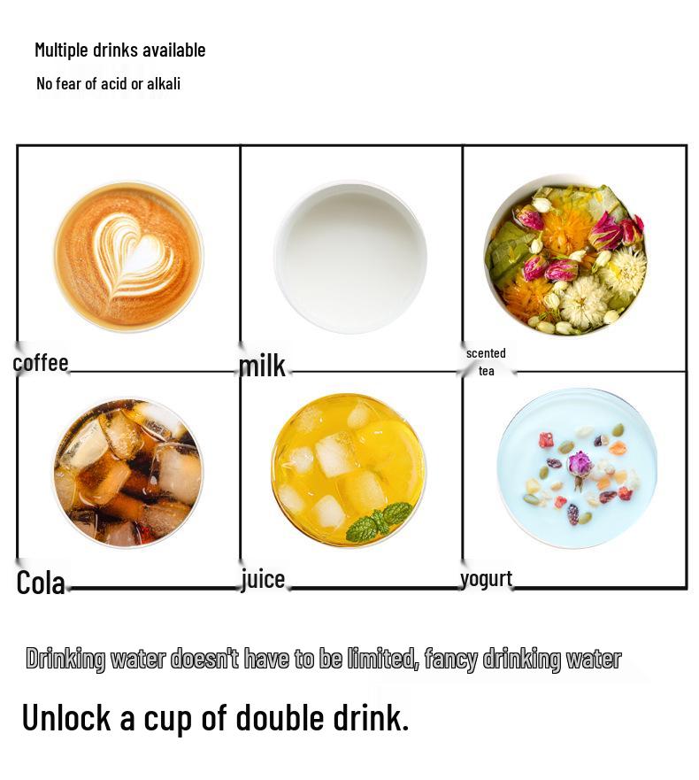 Большая цветочная термокружка из нержавеющей стали для путешествий - Идеально подходит для автомобиля и кофе