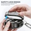 with Phone Stand Earphone Case Transparent Earbuds Cover for Samsung Galaxy Buds4/4pro Travel