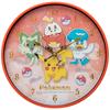 Настенные часы Tees Factory Pokemon Scarlet Violet Analog Silent Continuous Second Arrow Red PM-5520423NA