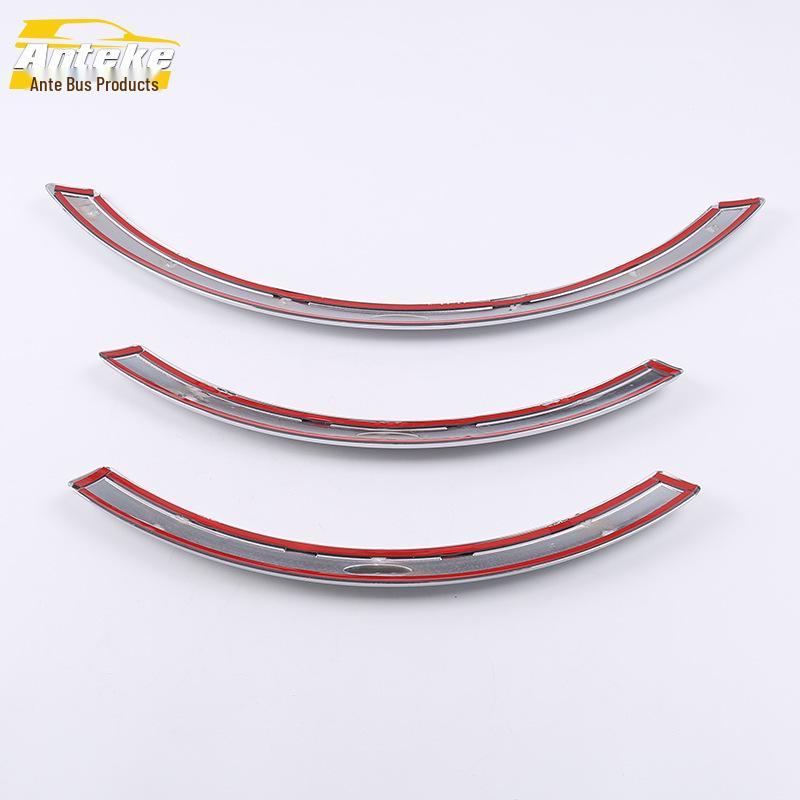 Prado 14 Накладка на крышку запасного колеса с декоративной полосой и стоп-сигналом