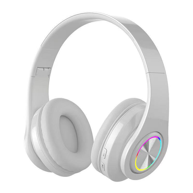 Luminous Bluetooth Head-mounted Heavy Bass Wireless Sports Gaming Headset