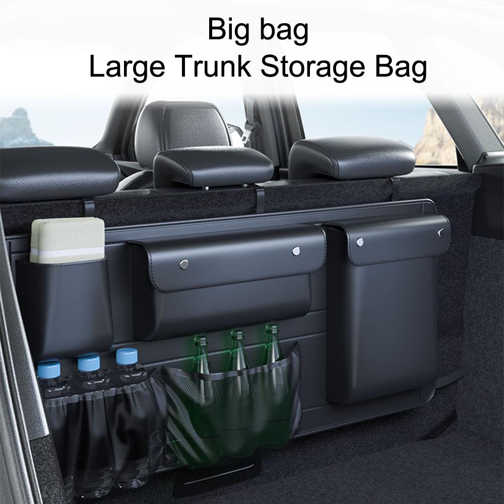 Водонепроницаемая сумка для хранения на заднем сиденье, ящик для хранения, карман на спинку сиденья автомобиля, органайзер для багажника автомобиля, грузовика, внедорожника, фургона