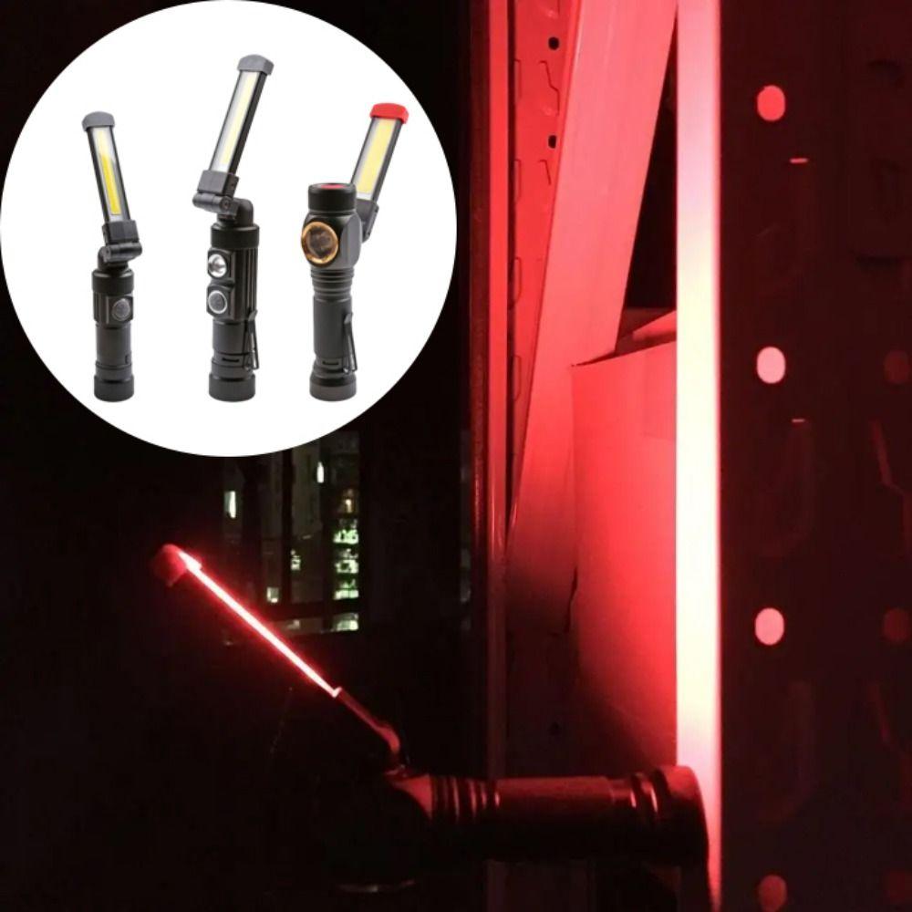 Портативная складная USB-зарядка COB Аварийная лампа USB-зарядка Технология COB Магнитный задний фонарь Магнитная точка 360°