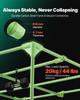 Indoor Grow Tent, 80 x 80 x 180 cm, 600D High Reflective Mylar, Indoor Plant Tent with Observation Window, Floor Tray & Zipper, Heavy Duty Growing