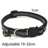 Adjustable Pets Collar with Bell Reflective Collar Trendy Cat Collar  Kitten Puppy