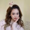 Fluffy Plush Claw Clip Korean Style Sweet Ponytail Clip Autumn Plush Hair Claw  Girl