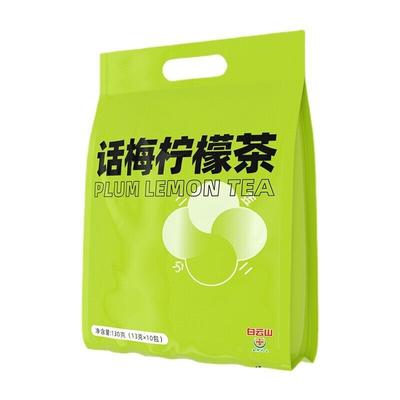 Чай из сливы и лимона Зеленый апельсин Маракуйя Холодный чай Фруктовый чай Чайный пакетик
