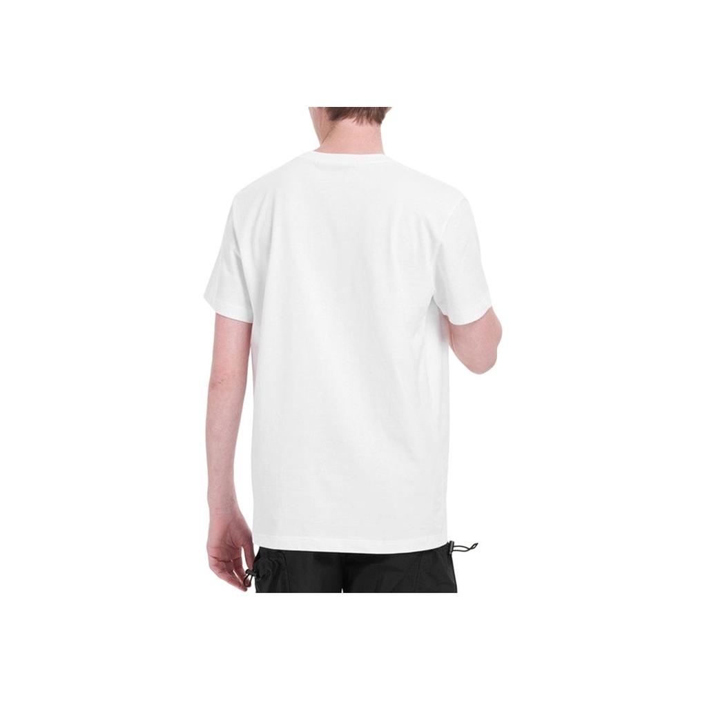 Calvin Klein Модная дышащая футболка с круглым вырезом и коротким рукавом, унисекс, топы, белая J318317-YAF