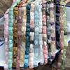 Плоские Квадратные Граненые Полудрагоценные Хрустальные Бусины (9-10мм) для изготовления ювелирных изделий своими руками