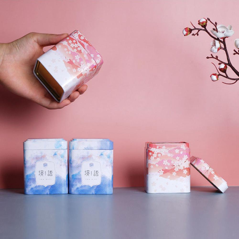 Железный винтажный контейнер для хранения с крышкой-держателем, банка для чая в виде сладкого мяса, коробка для чая, банка для конфет, чайная утварь