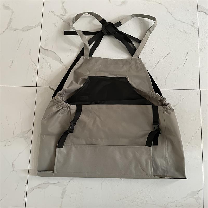 1 шт., многоцелевой садовый фартук с большим карманом для хранения фруктов и овощей