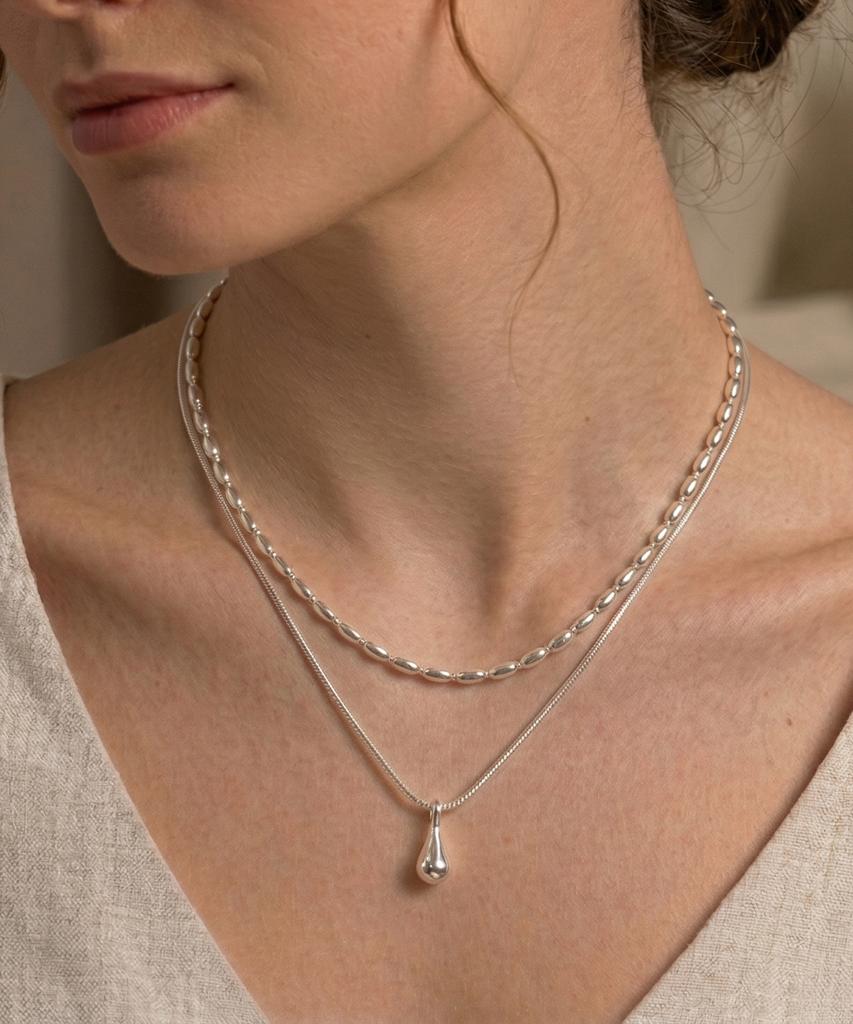 Многослойное колье Julius1 Waterdrop Jsb-544
