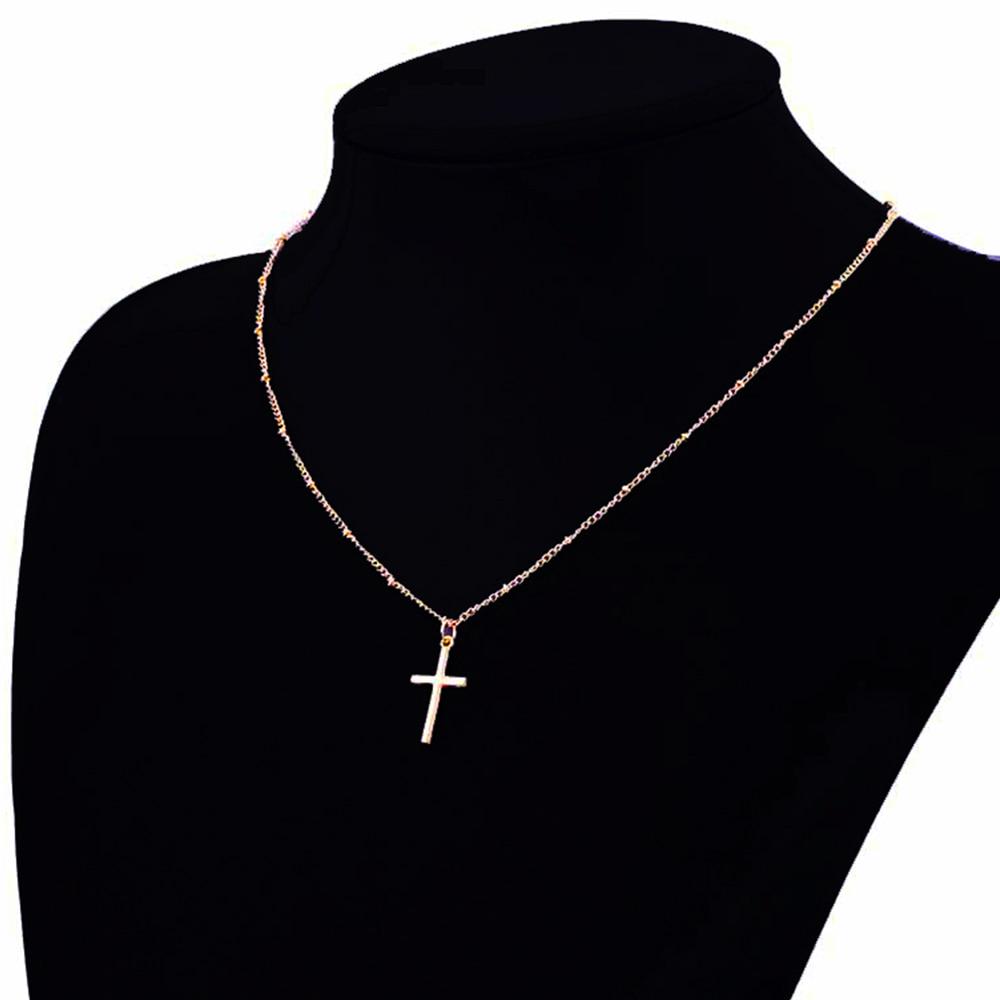 Jesus Cross Religious Necklace Choker Necklace Women Jewelry