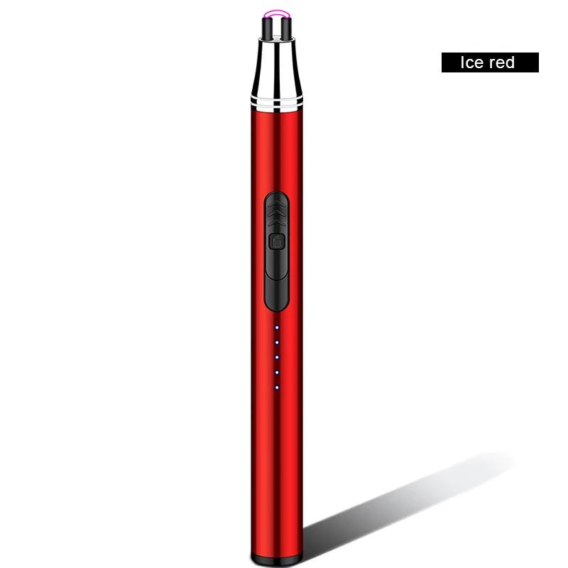 Электрические дуговые зажигалки Металлическая кухонная зажигалка Газовая плита Ветрозащитная зажигалка Свеча Уличная USB перезаряжаемая плазменная электронная зажигалка