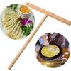 Crepe Maker Pancake Batter Wooden Spreader Stick Kitchen Kit DIY