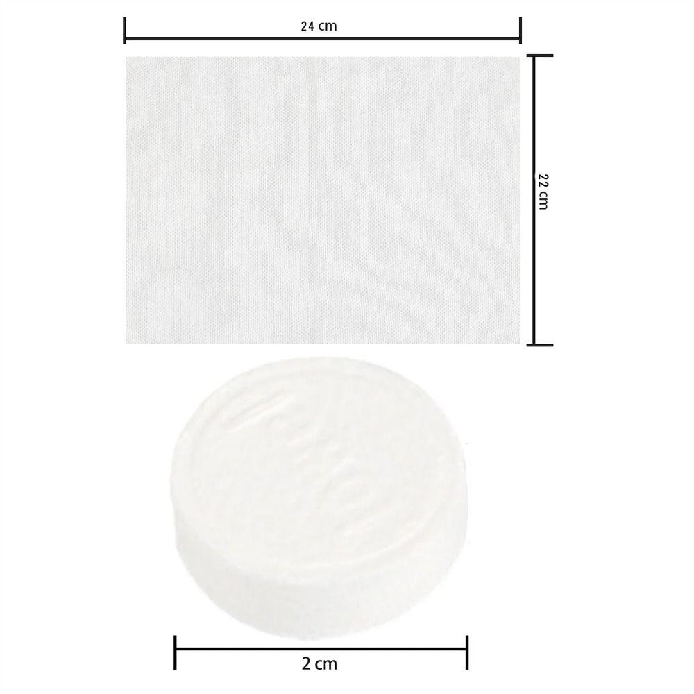 Одноразовое полотенце для лица с водопоглощением, нетканые таблетки, увлажненные салфетки для путешествий на открытом воздухе