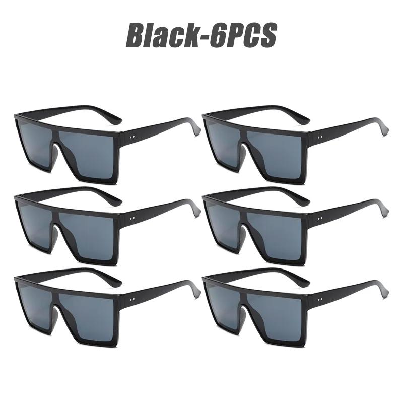 2025 Новые модные высококачественные квадратные очки с большой оправой в стиле ретро-киберпанк, цветные солнцезащитные очки для мужчин и женщин