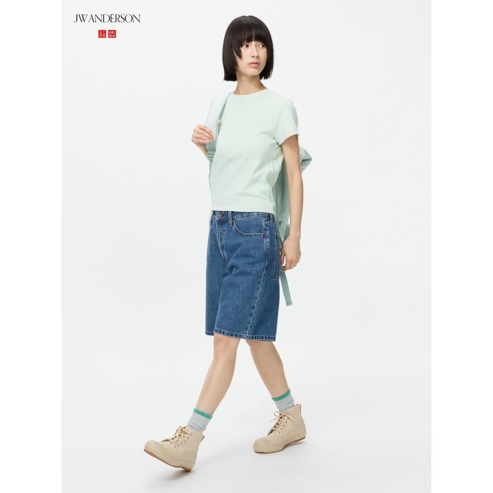 Uniqlo Японские джинсовые шорты