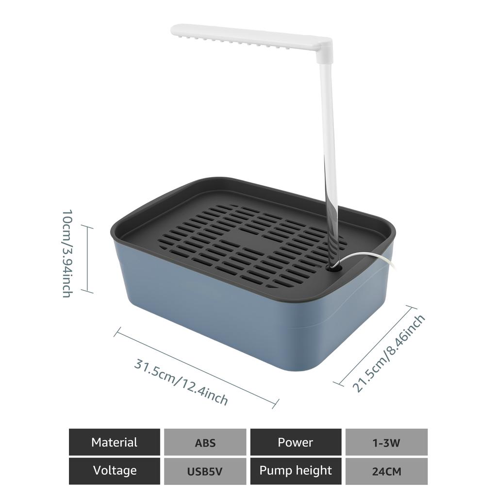 Автоматическая ванна для домашних птиц, попугаев, с циркулирующей водой, USB электрическая ванна для попугайчиков, душ-фонтан, товары для птиц