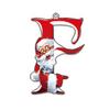 Рождественские украшения, персонализированные 26 букв имени слова елочные подвесные украшения Санта монограмма алфавит акриловый кулон для сумки елка декор